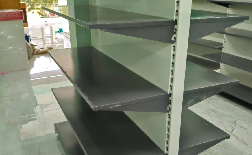 Metal Double Sided Display Rack Manufacturers in Chennai