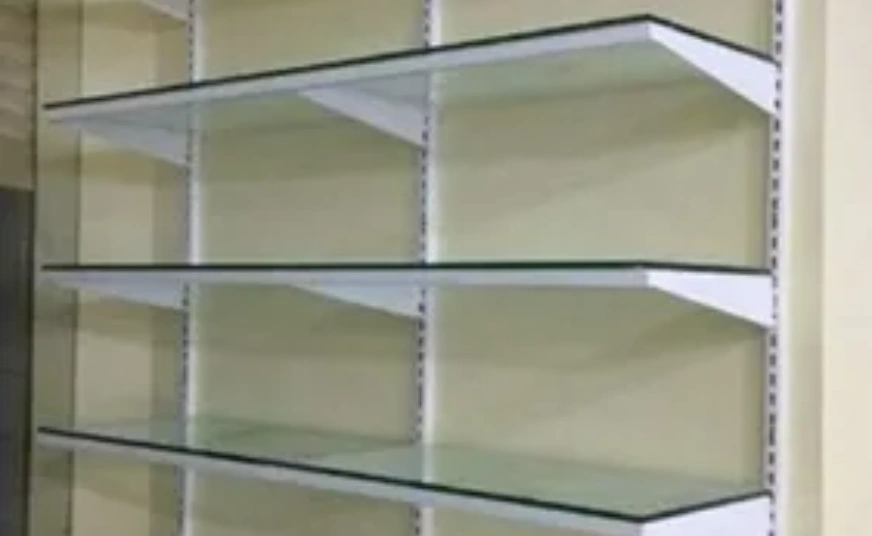 SS Wall Channel with Glass Rack Manufacturers in Chennai